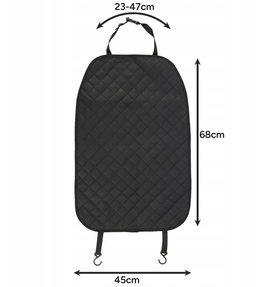 Automobilio sėdynės atlošo apsauga Agmi, 45 × 68 cm