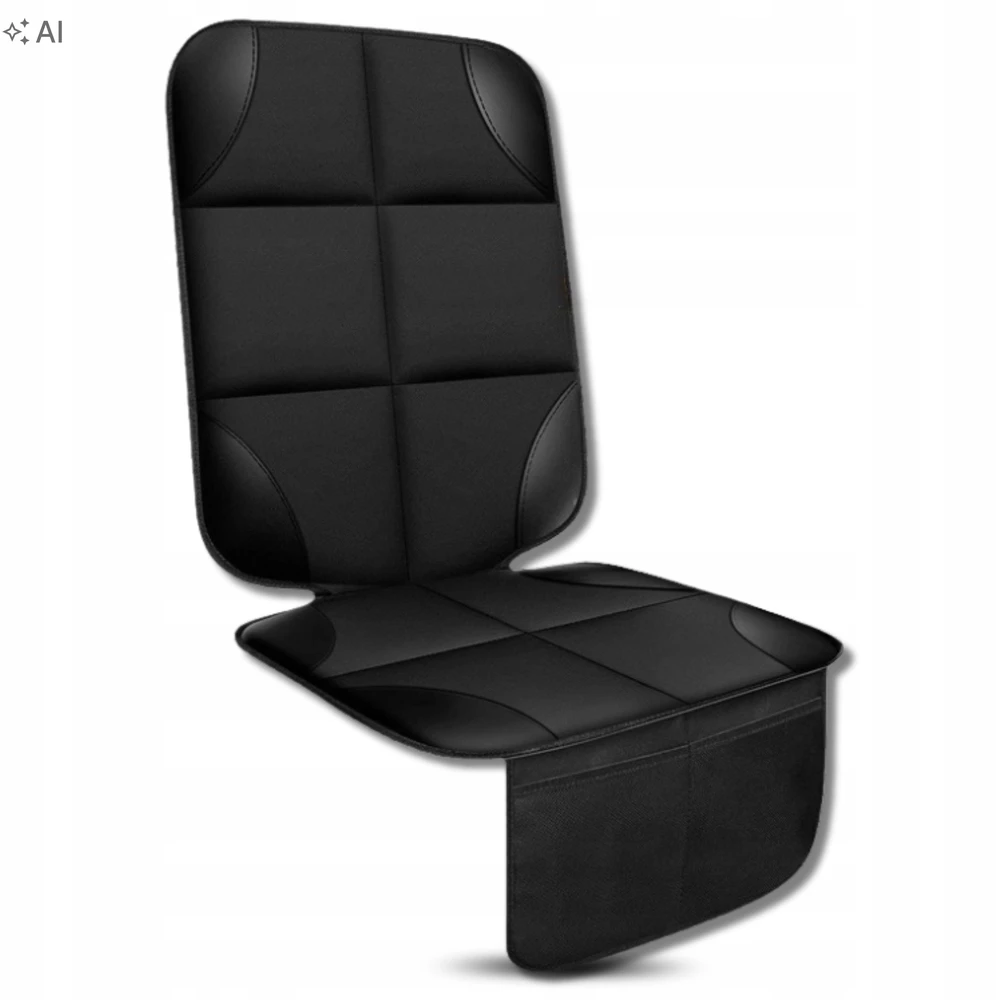 Automobilio sėdynės atlošo apsauga, juoda