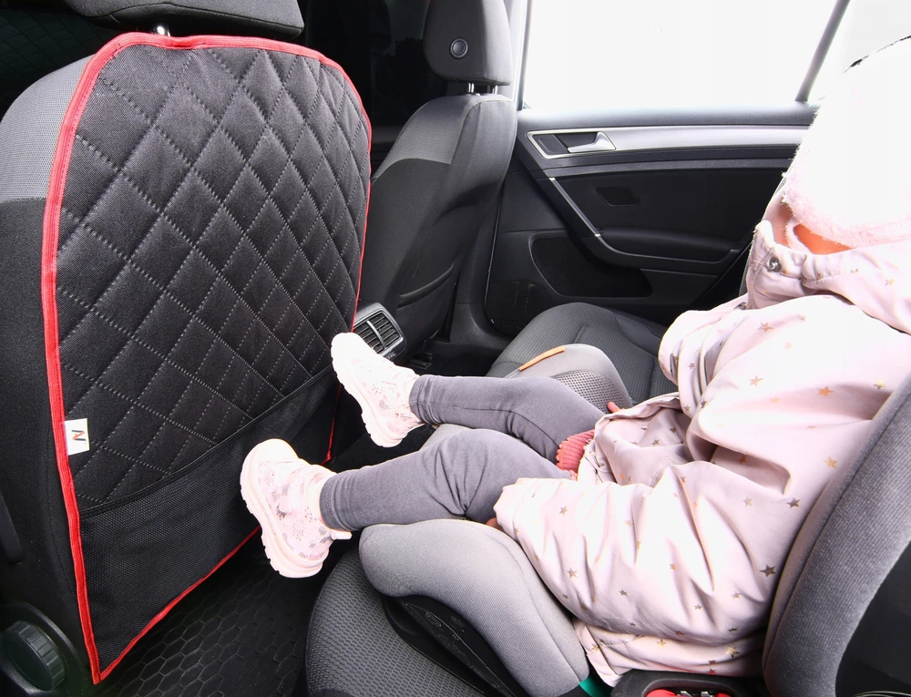 Automobilio sėdynės atlošo apsauga Nava Group, raudona