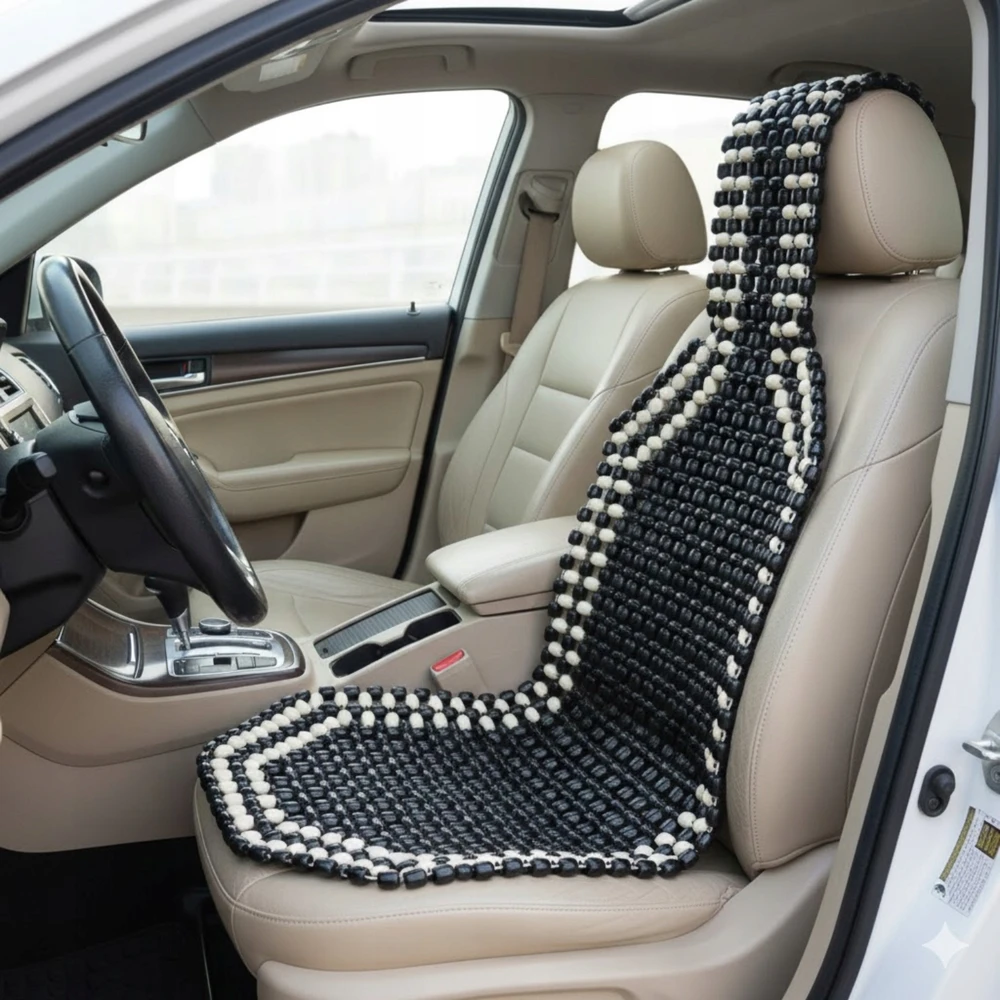 Automobilio sėdynės kilimėlis Carcommerce, juodas