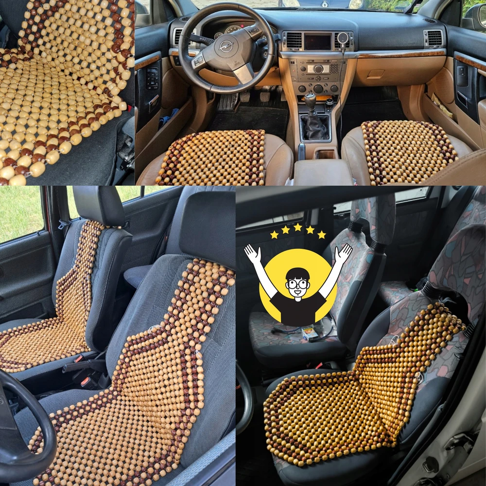Automobilio sėdynės užtiesalas Carcommerce, smėlio spalvos