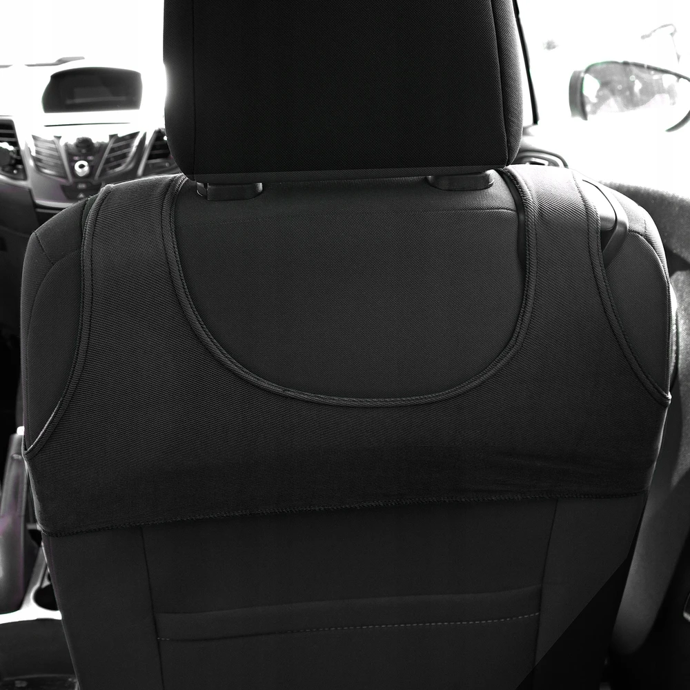 Automobilio sėdynės užvalkalas Agmi, 1 vnt., juodas