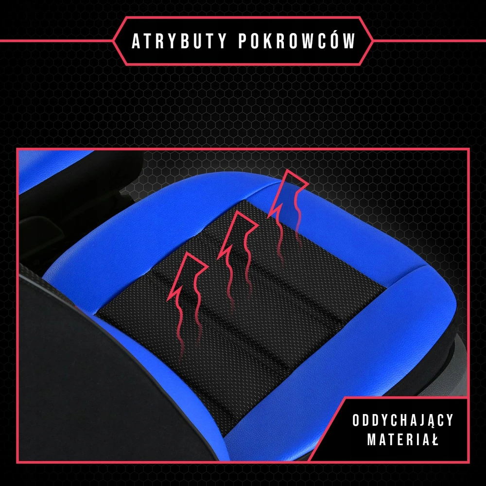 Automobilio sėdynės užvalkalas Pok-Ter, 1 vnt.