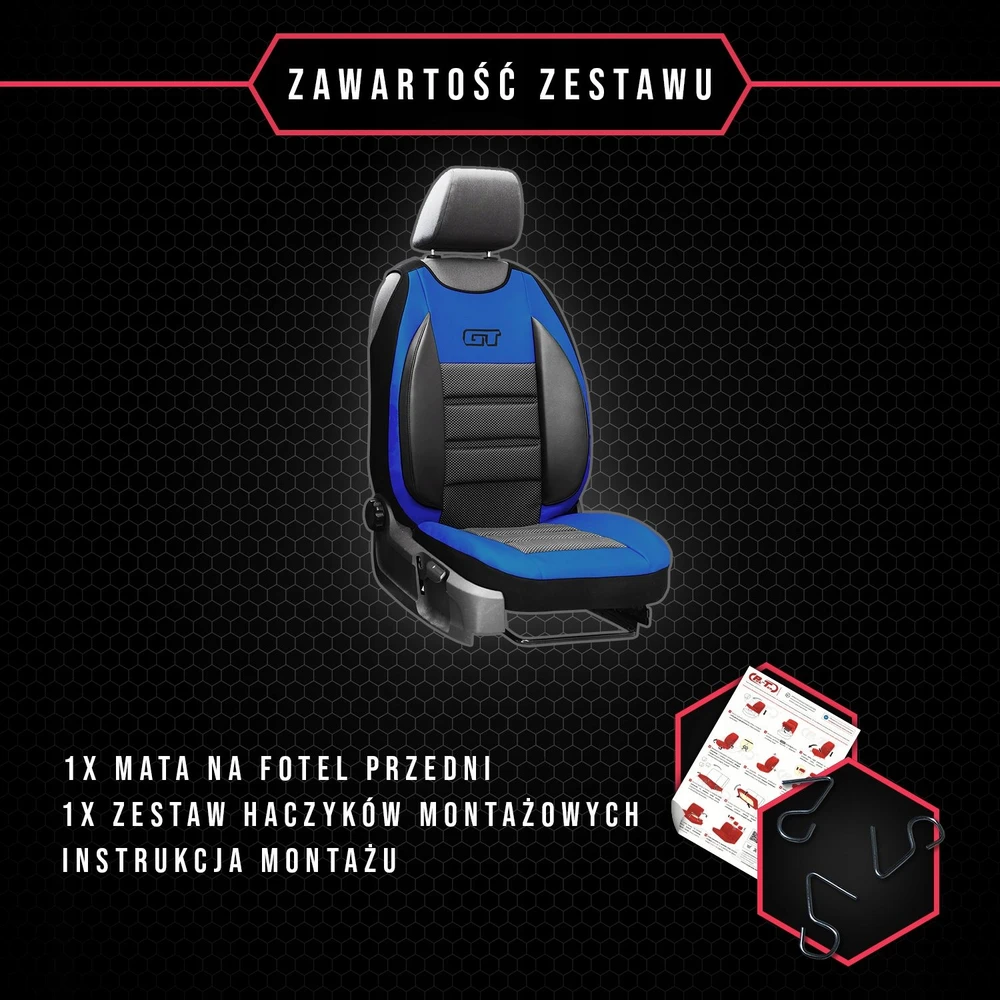 Automobilio sėdynės užvalkalas Pok-Ter, 1 vnt.