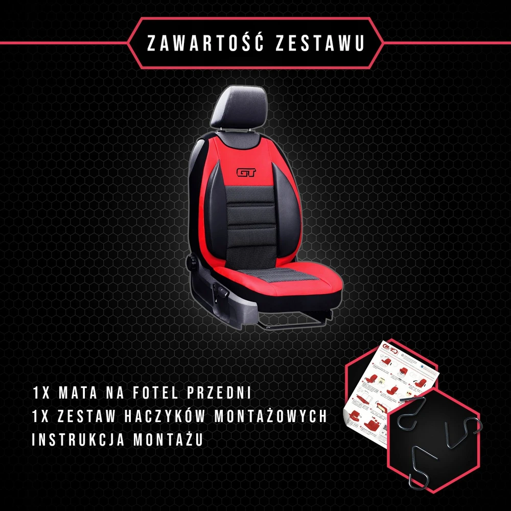 Automobilio sėdynės užvalkalas Pok-Ter, 1 vnt.