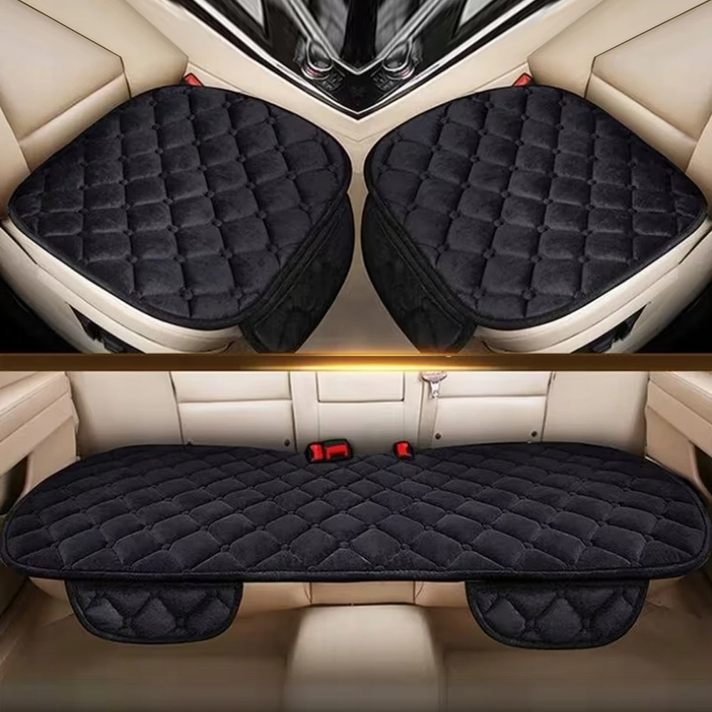 Automobilio sėdynių apsauginių kilimėlių komplektas, 3 vnt.