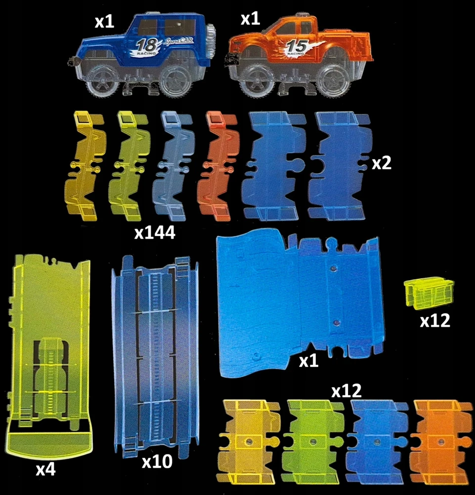Automobilių trasa ACR, 4,8 m, 2 automobiliai