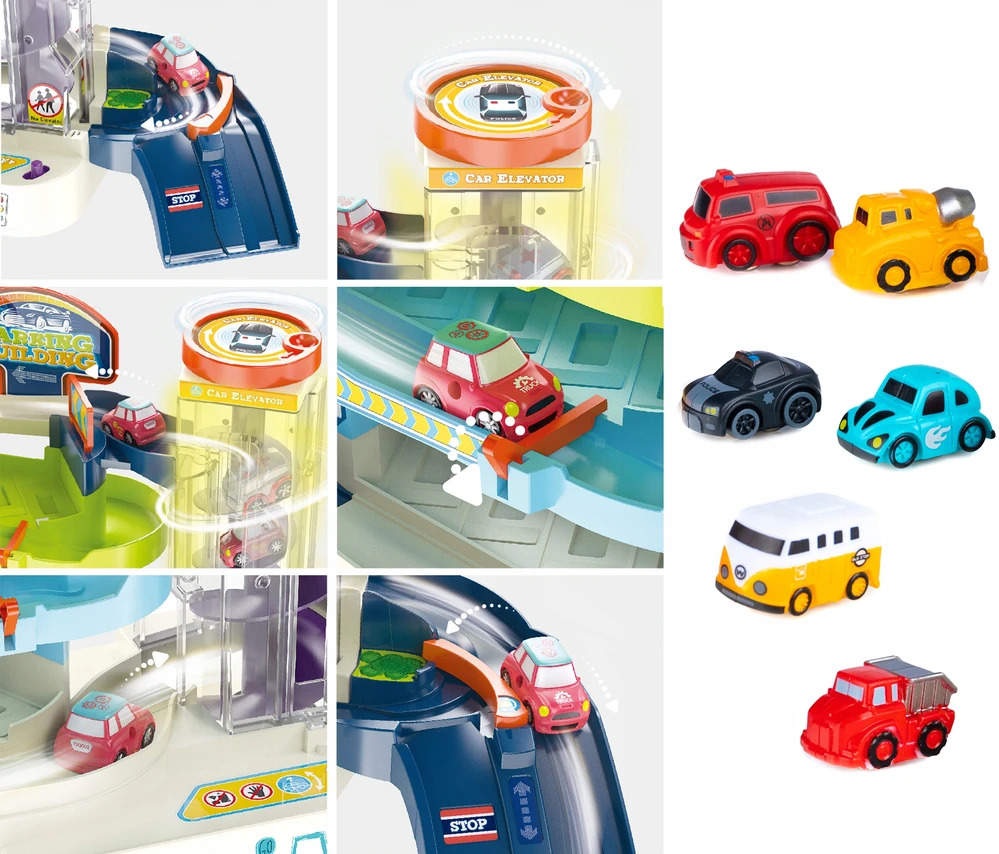 Automobilių trasa Gotel, 6 automobiliai