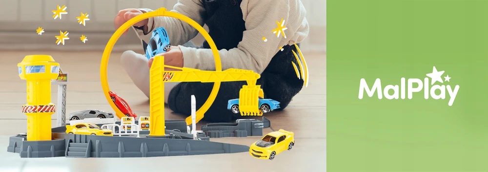 Automobilių trasa MalPlay, 4 automobiliai