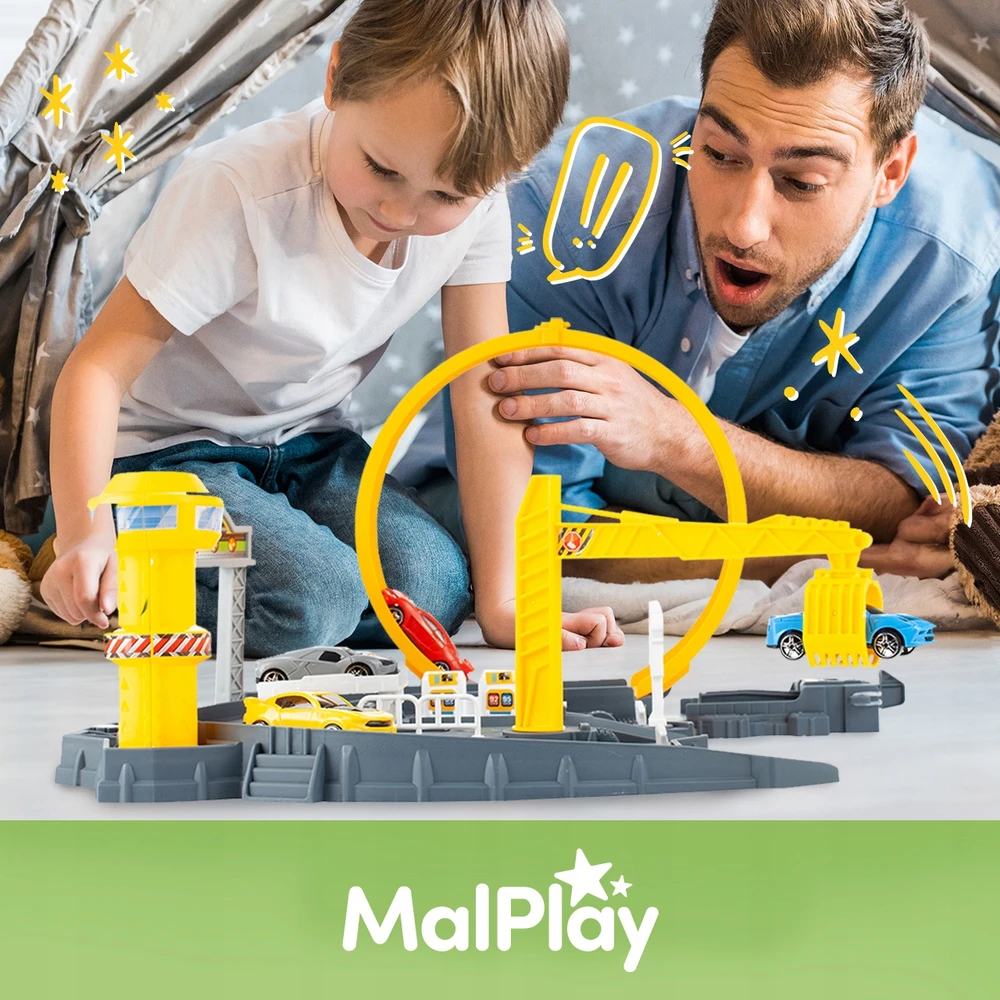 Automobilių trasa MalPlay, 4 automobiliai