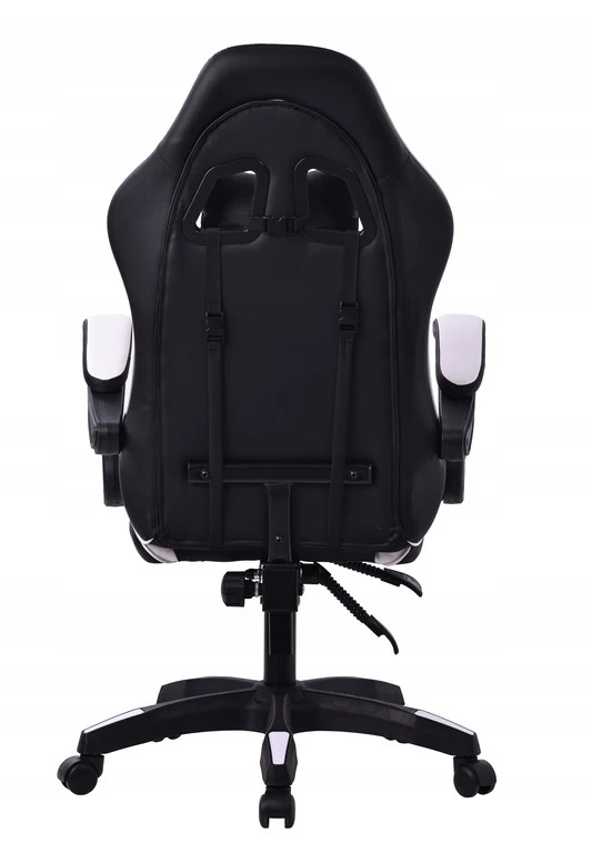 Balta ergonominė žaidimų kėdė DRAGO