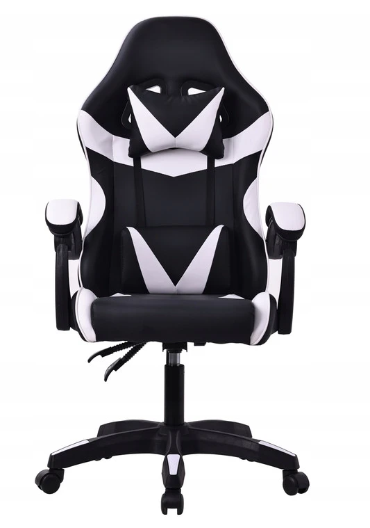 Balta ergonominė žaidimų kėdė DRAGO