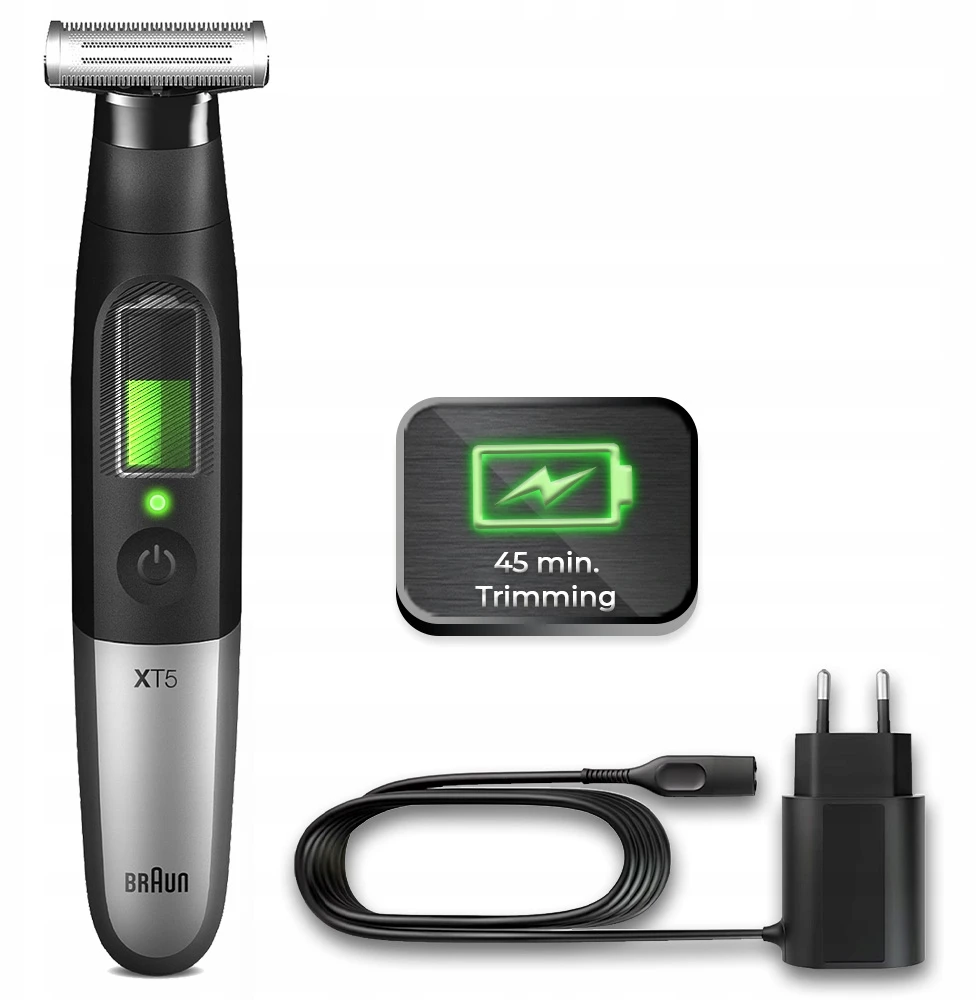 Barzdaskutė-trimeris Braun XT5, 2 peiliukai