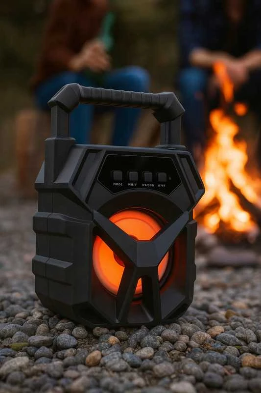 Belaidė „Bluetooth“ kolonėlė „Boombox“ 400 W su FM radiju