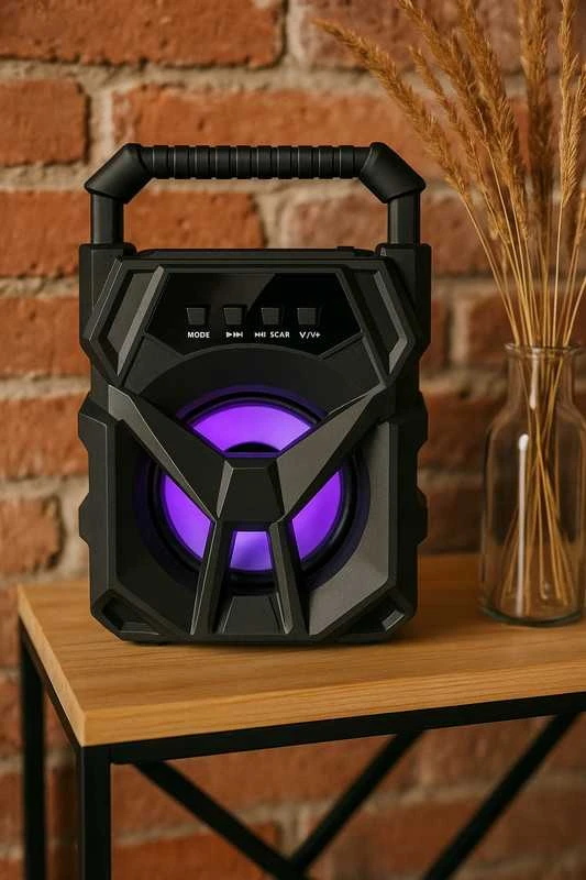 Belaidė „Bluetooth“ kolonėlė „Boombox“ 400 W su FM radiju