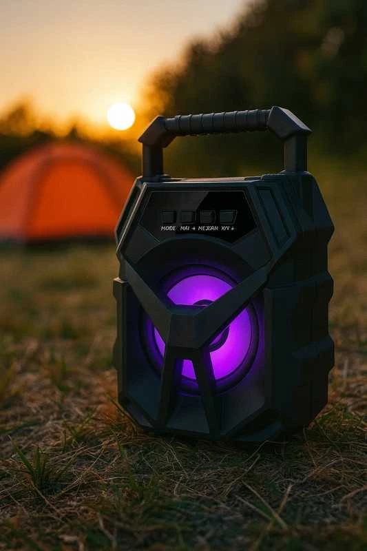 Belaidė „Bluetooth“ kolonėlė „Boombox“ 400 W su FM radiju