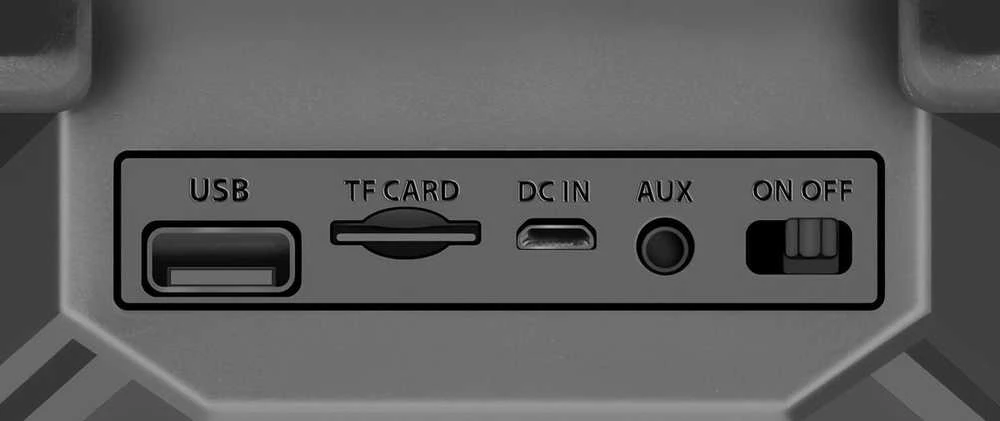 Belaidė „Bluetooth“ kolonėlė „Boombox“ 400 W su FM radiju
