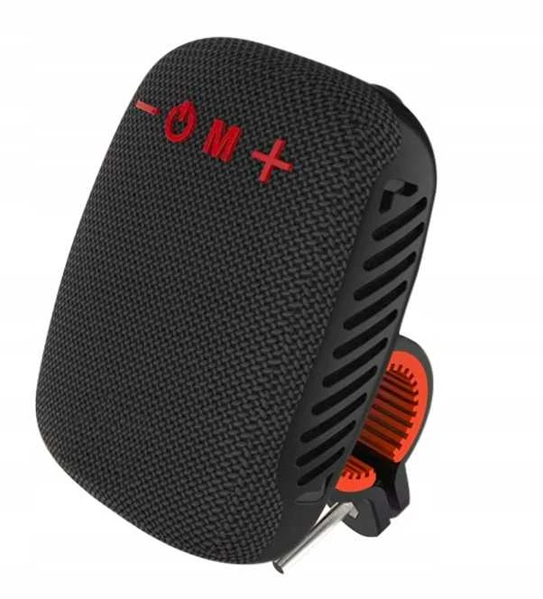 Belaidė „Bluetooth“ kolonėlė su laikikliu dviračiui, paspirtukui ar vežimėliui ir FM radiju