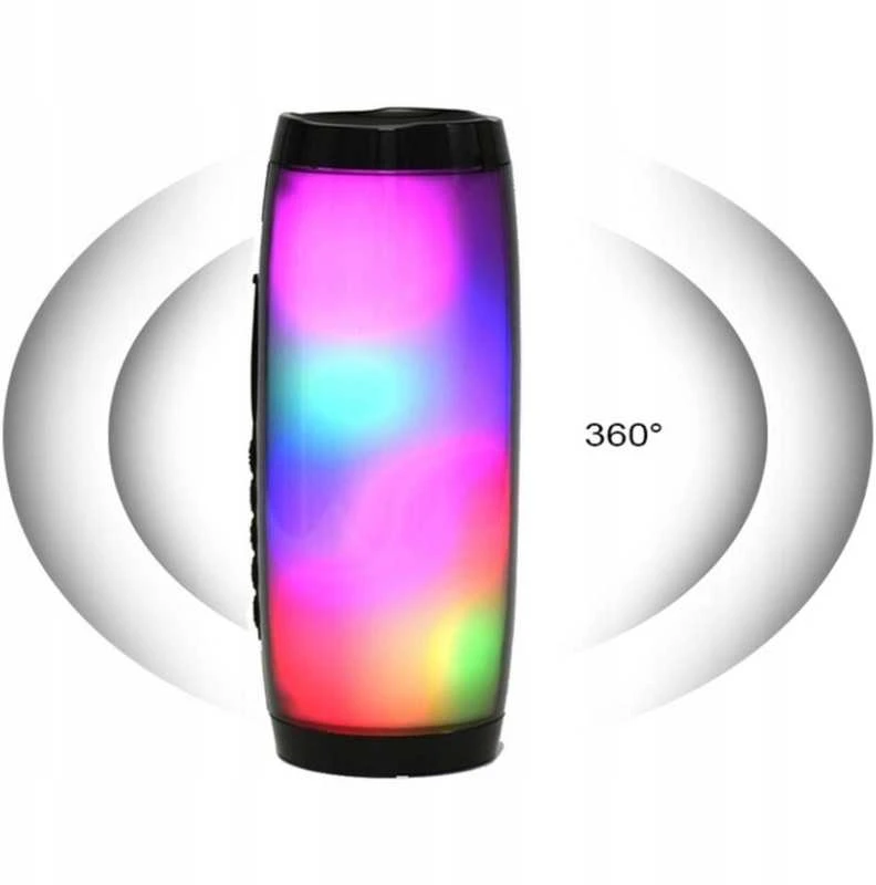 Belaidė „Bluetooth“ kolonėlė TG-157 su LED apšvietimu, boombox tipo