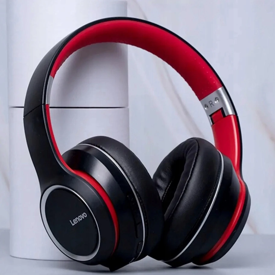 Belaidės ausinės Lenovo HD200, juodos