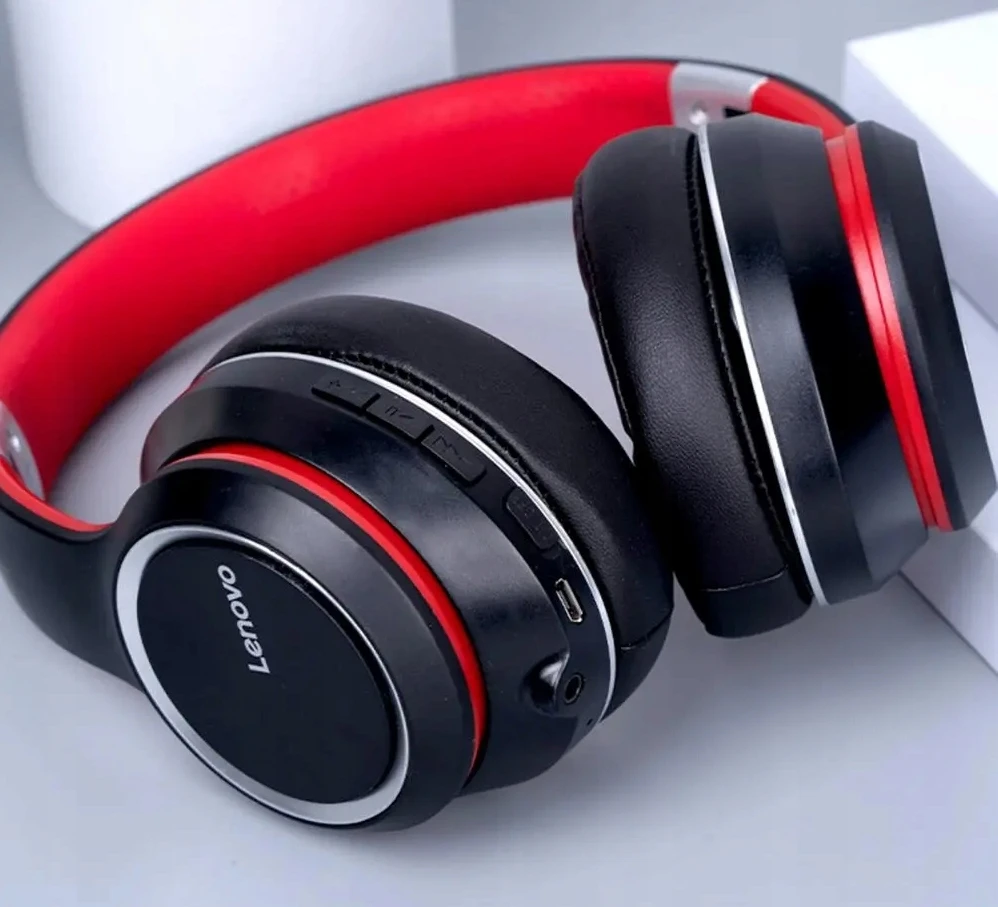 Belaidės ausinės Lenovo HD200, juodos