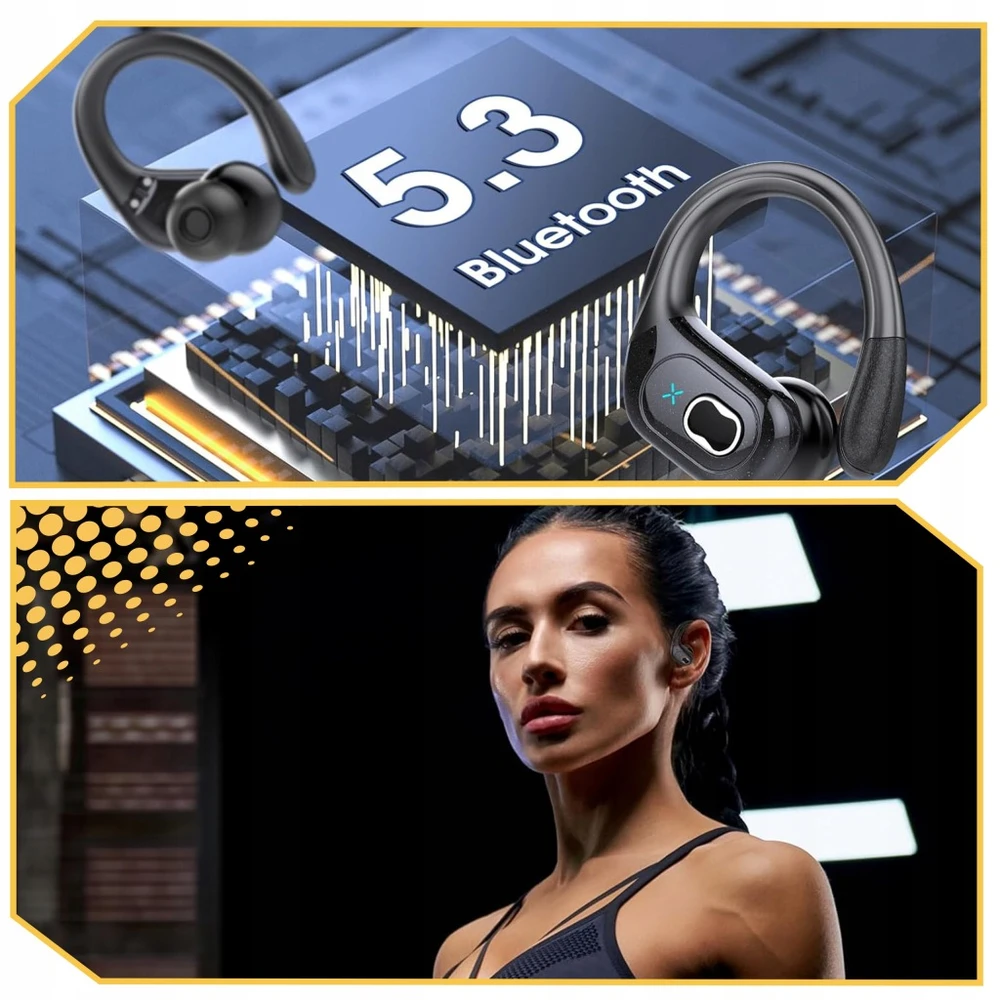 Belaidės ausinės Lewer HD65