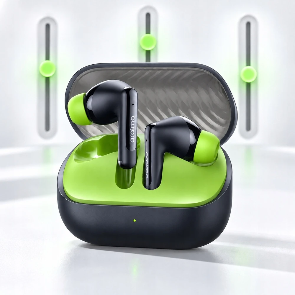 Belaidės ausinės Oraimo SpaceBuds Neo, tamsiai mėlynos