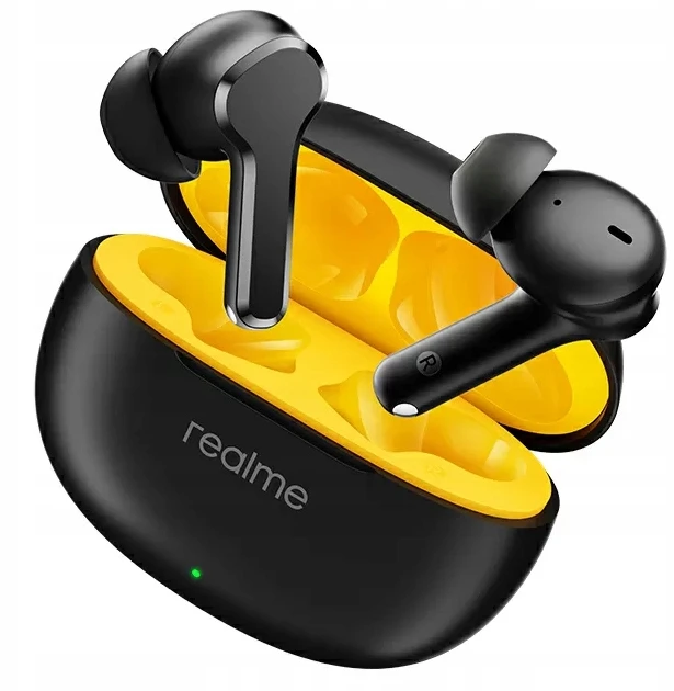 Belaidės ausinės Realme Buds T110, juodos
