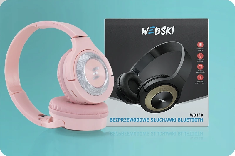 Belaidės ausinės Webski