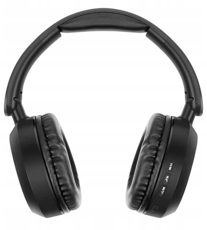 Belaidės Bluetooth 5.4 on-ear ausinės Revolution Pro Bass (Juodas)