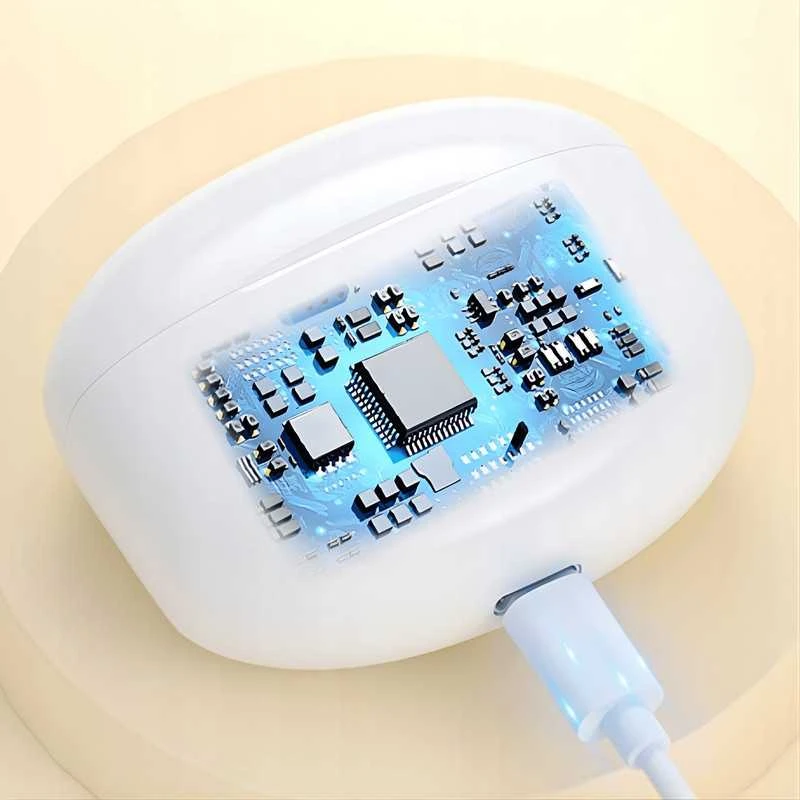 Belaidės Bluetooth ausinės Manta RYTMO MTWS008W (Baltas)