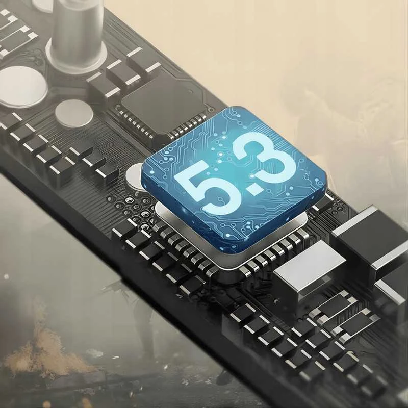 Belaidės Bluetooth ausinės Manta RYTMO MTWS008W (Baltas)