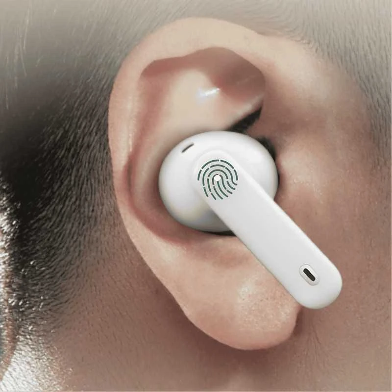 Belaidės Bluetooth ausinės Manta RYTMO MTWS008W (Baltas)