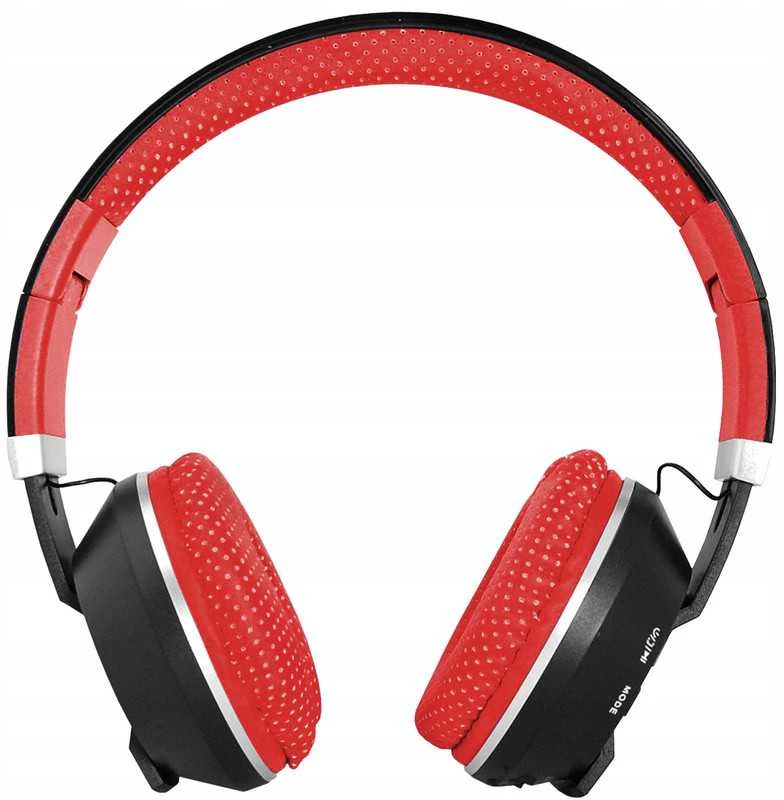 Belaidės Bluetooth ausinės, raudonos