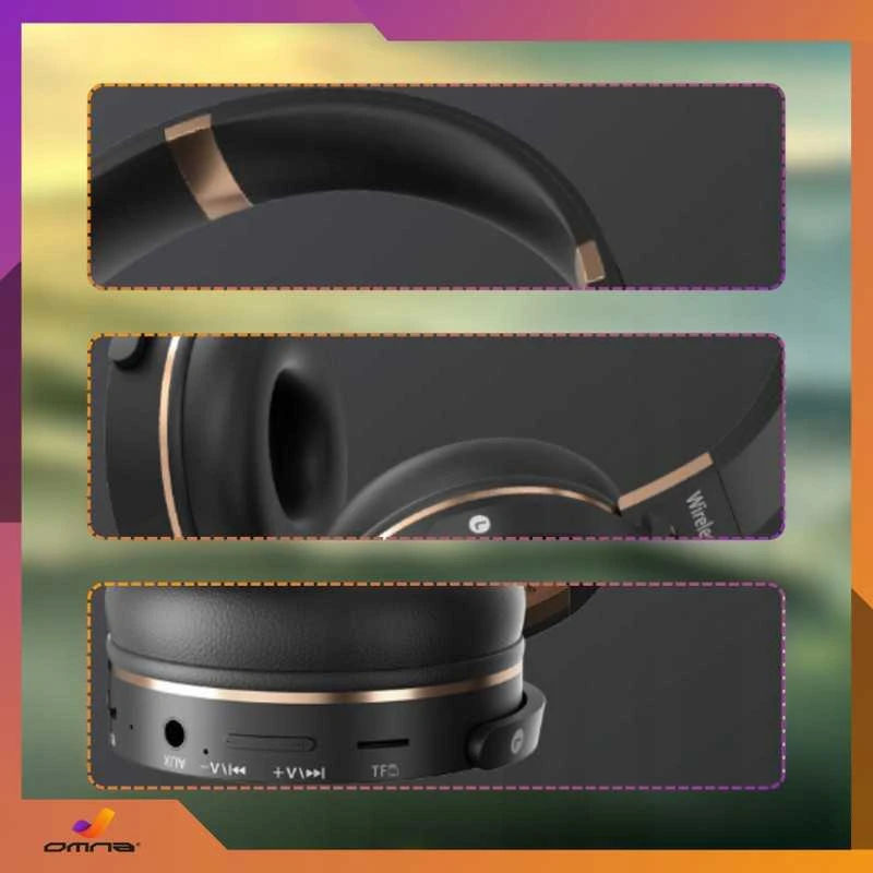 Belaidės Bluetooth on-ear ausinės vaikams žaidimams ir muzikai (MP3)