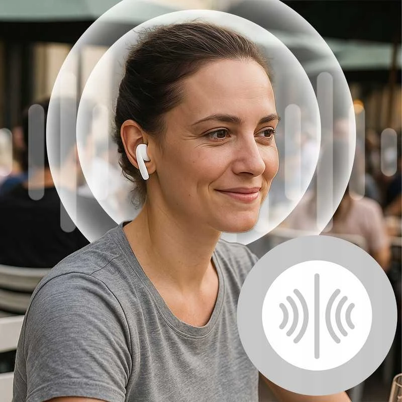 Belaidės „i7s TWS“ ausinės su Bluetooth ir „Powerbank“ funkcija