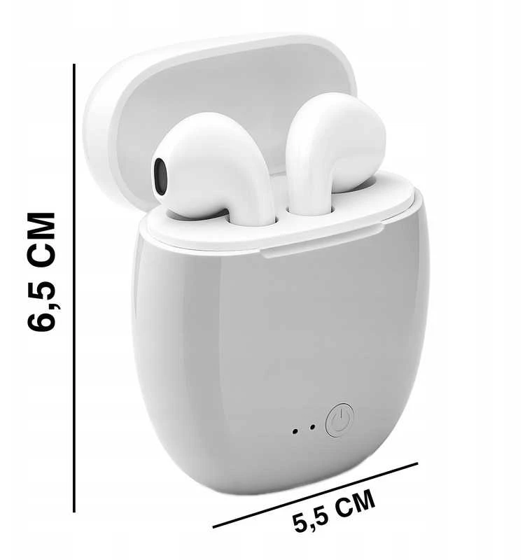 Belaidės „i7s TWS“ ausinės su Bluetooth ir „Powerbank“ funkcija
