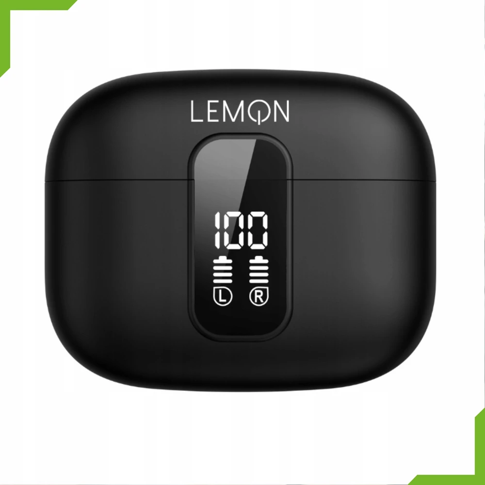 Belaidės įkišamosios ausinės LEMON