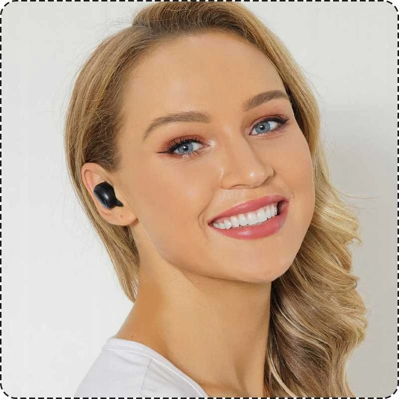 Belaidės LTC ausinės su Bluetooth, mikrofonu ir „Powerbank“ įkrovimu