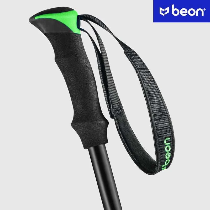 BEON teleskopinės trekking ir Nordic Walking lazdos – reguliuojamos kalnams