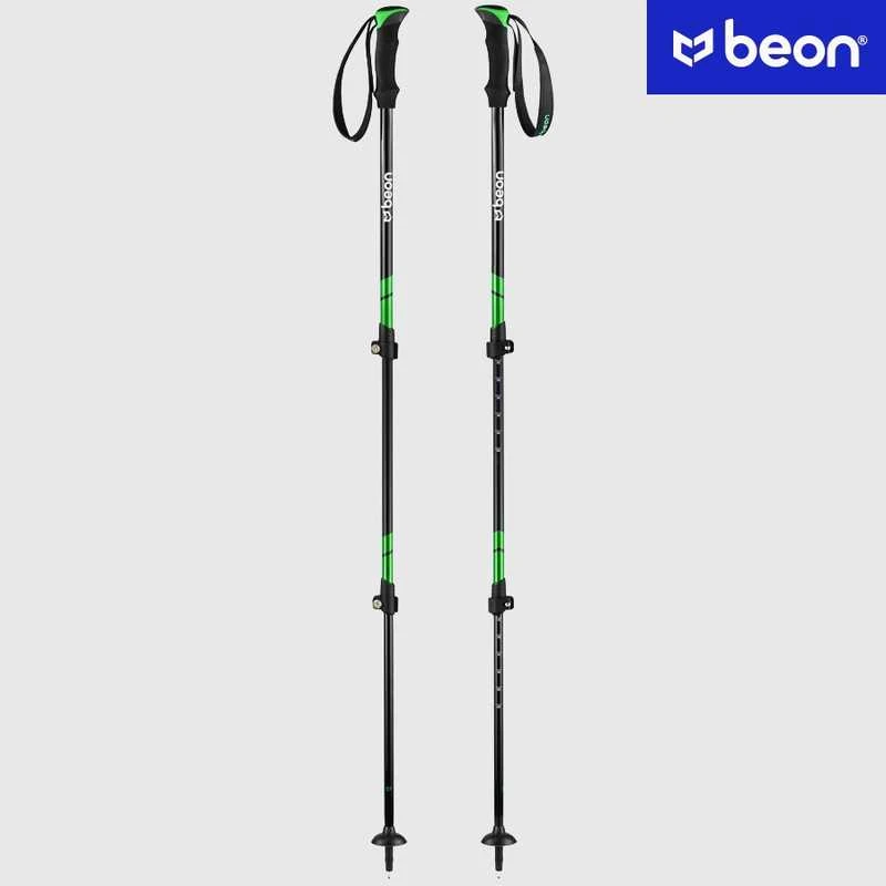 BEON teleskopinės trekking ir Nordic Walking lazdos – reguliuojamos kalnams