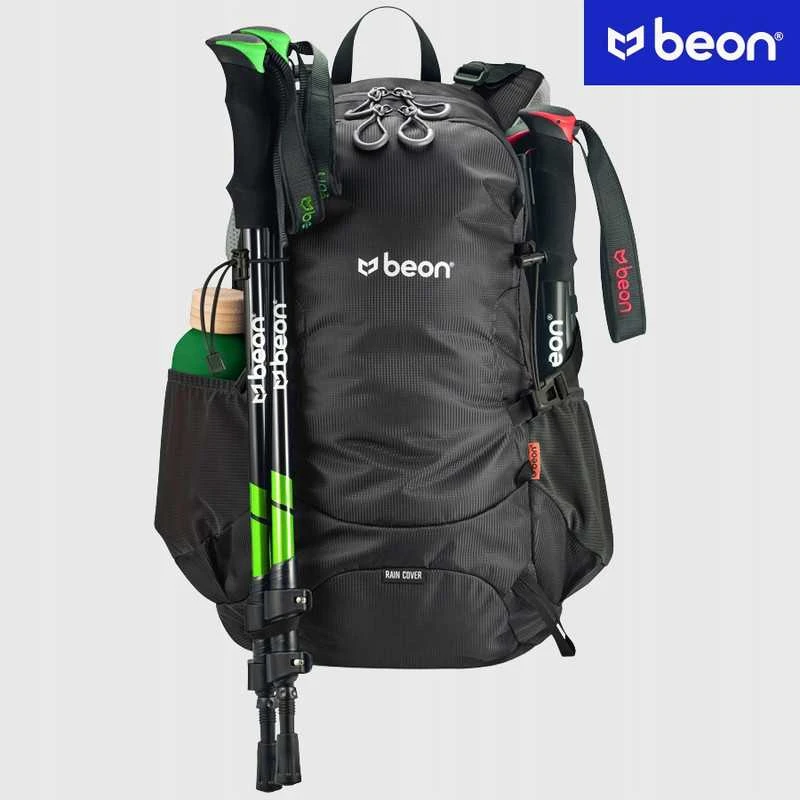 BEON teleskopinės trekking ir Nordic Walking lazdos – reguliuojamos kalnams