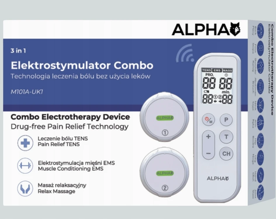 Bevielis elektrostimuliatorius ALPHA