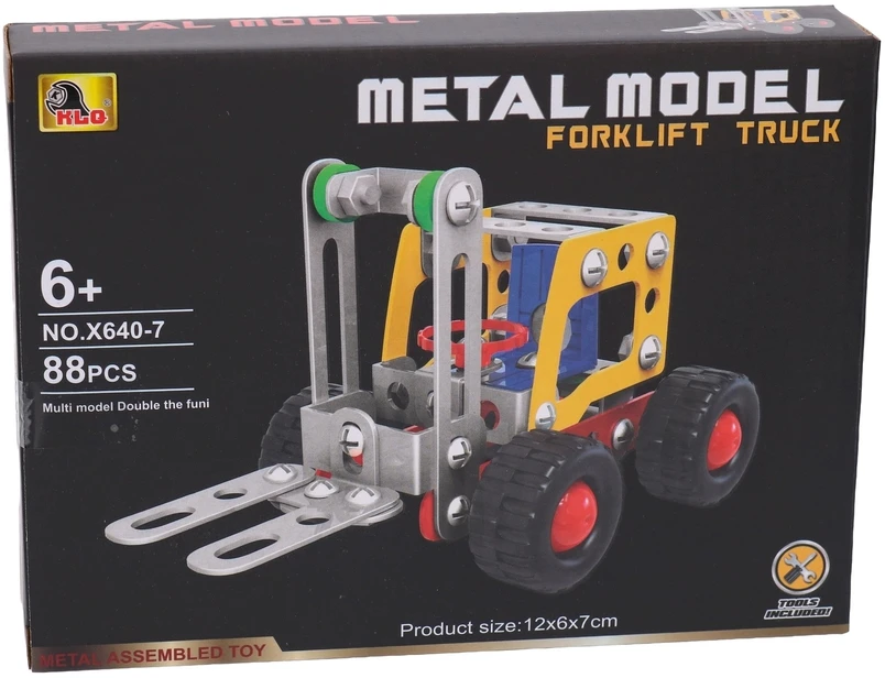 Biały Metalinis konstruktorius Baltas