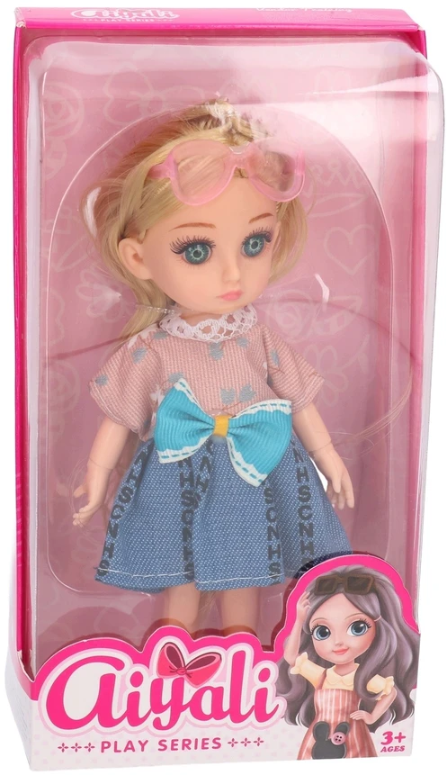 Biały Mini lėlė Baltas, 15 cm