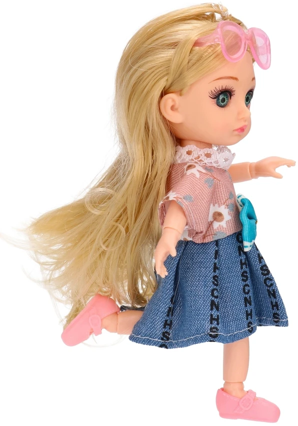 Biały Mini lėlė Baltas, 15 cm