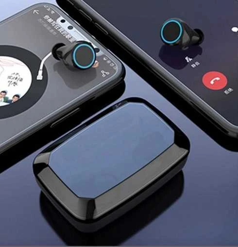 Bluetooth 5.1 belaidės ausinės HIT USA, 3500 mAh, atsparios vandeniui IPX7