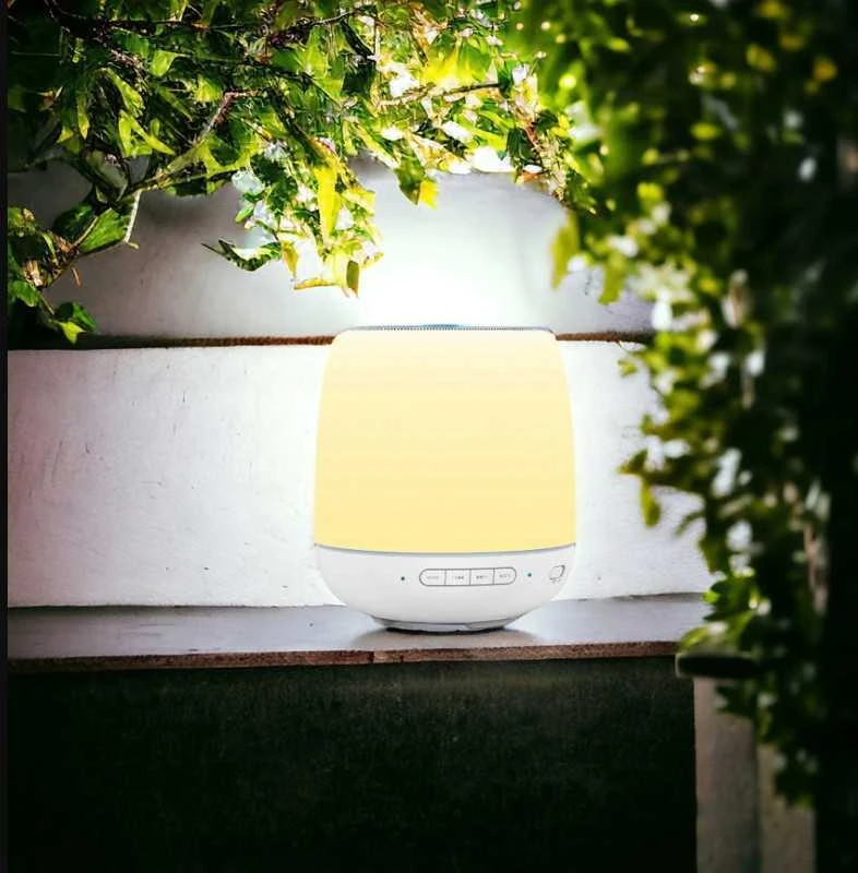 „Bluetooth“ belaidė kolonėlė–LED lempa namams ir stovyklavimui, su apsauga nuo uodų