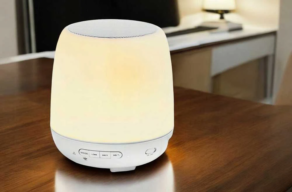 „Bluetooth“ belaidė kolonėlė–LED lempa namams ir stovyklavimui, su apsauga nuo uodų