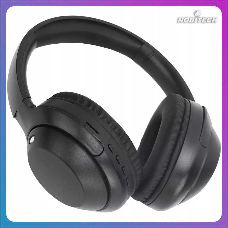 Bluetooth belaidės on-ear ausinės su mikrofonu ir reguliuojamu lankeliu